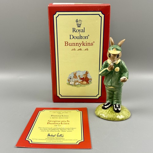 Figurina stopwatch bunnykins - stopwatch,