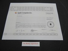 Apple Computer's Brown stock