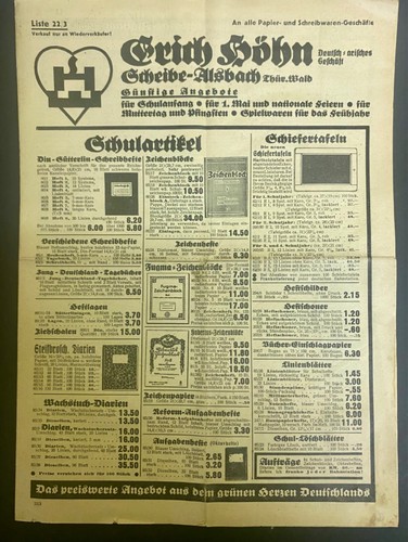 Vecchio catalogo originale - , di