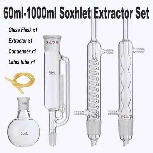 Estrattore soxhlet 60ml - 60ml,