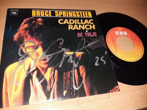 Bruce springsteen autograph - bruce,