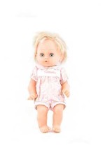 Bambola Vintage Da Collezione Birimba Migliorati 33 Cm Vestito Rosa