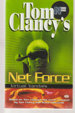 Tom Clancy's Net Force Virtual Vandals 1999 1st Jam Daine Duane TV Tie-In YA