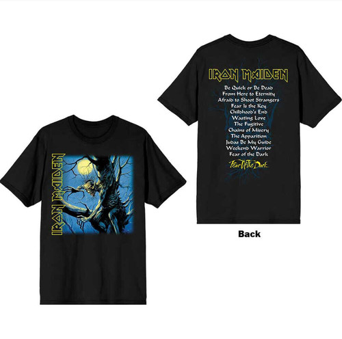 Maglietta iron maiden fear - iron,