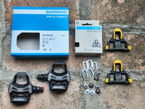 Shimano r550 spd pedals - spd-sl,