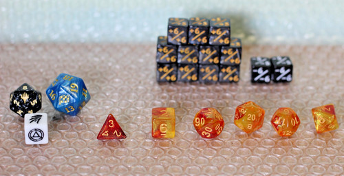Dungeons dragons set 8 dadi - &,