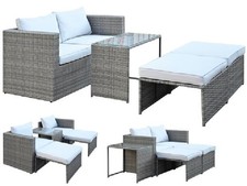 SET SALOTTO RATTAN COMBO