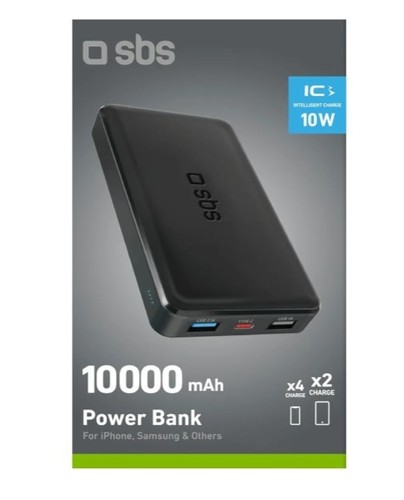 Sbs power bank - 10.000, mah