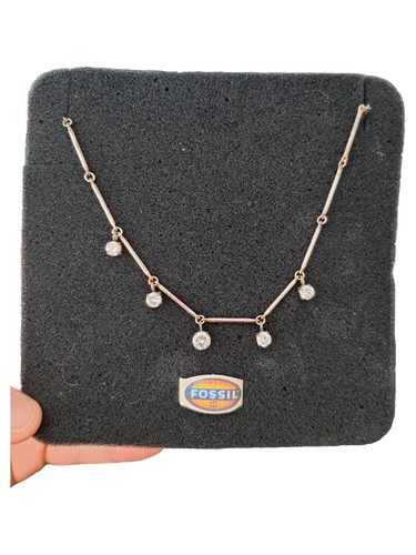 Fossil collana con ciondolo - collana,