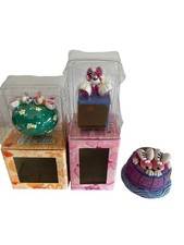 Diddl lotto scatoline musicali / portagioie / soprammobile