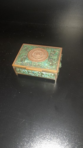 Scatola vintage ottone - scatola,
