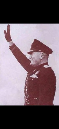 Poster mussolini dux cm - mussolini, 62*45