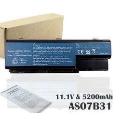 New as07b31 laptop battery - as07b31, for