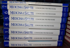 MEDICINA E SALUTE conoscere per prevenire ed. Fabbri 1993 enciclopedia 8 volumi