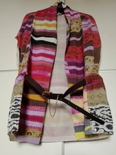 ETRO splendido cardigan in maglia di seta