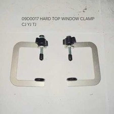HARD TOP WINDOW CLAMPS  JEEP