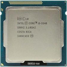 Intel Core i5-3340 3,10 GHz |