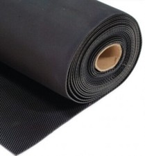 TAPPETO GOMMA CHICCO RISO NERO