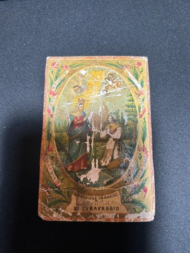 Santino holy card - card, fine