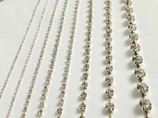 SS24 Argento 1 Metro Strass