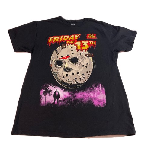 Shirt nera friday the - t-shirt,
