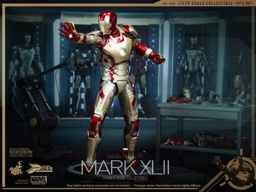 Hot toys iron man mark - iron, xlii