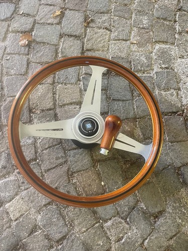 Volante nardi legno mogano - volante,