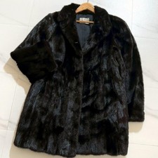 Cappotto vera pelliccia visone