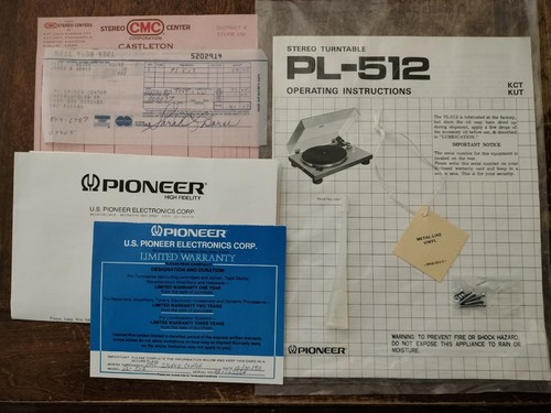 Manuale pioneer 512 - manuale,