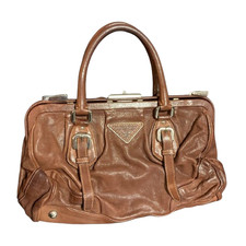 Borsa Prada in pelle lavata