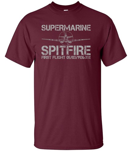 Maglietta supermarine spitfire - maglietta,
