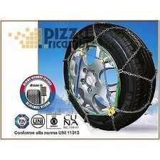 CATENE DA NEVE CORA GRIPTECH 9mm RUOTA 13" 135/80-13 snow chain cadena FRP