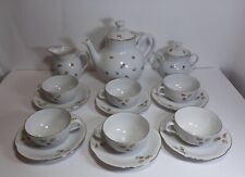 Servizio Completo Tazze Porcellana RICHARD GINORI Fiori 6 Persone 9 pz Italy