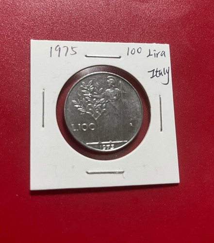 1975 100 lira italy coin - 1975,