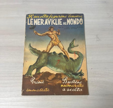 Album Figurine Ed. CARROCCIO - LE MERAVIGLIE DEL MONDO 1953 - COMPLETO - orig.