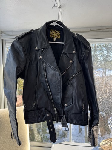 Protech leather apparel giacca - protech,