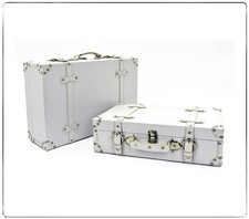 valigia stile antico bianco