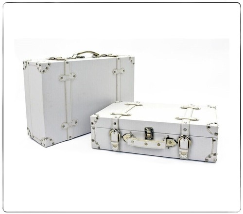 Valigia stile antico bianco - stile,
