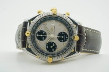 Breitling Chronomat 81950 Grey / Black Dial 39mm Chrono Chronograph Automatic...