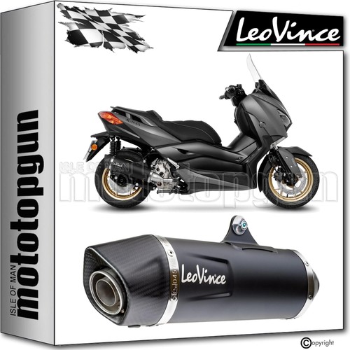 Leovince scarico nero acciaio - leovince,