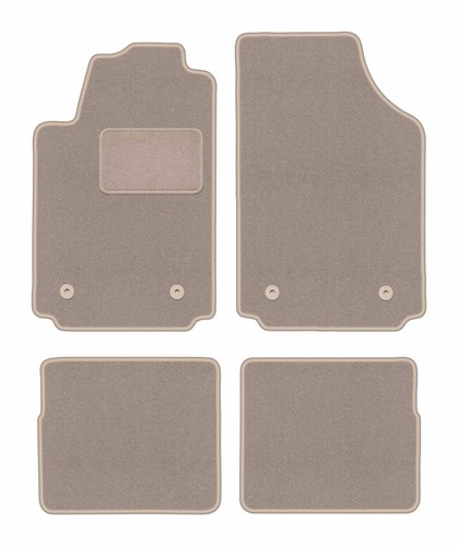 Tappetini velluto beige - tappetini,