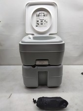 Bagno da campeggio SereneLife - WC mobile con serbatoio di scarico da 20 L e ...