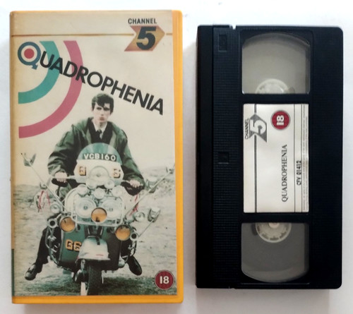 Vhs quadrophenia film musicale - vhs,