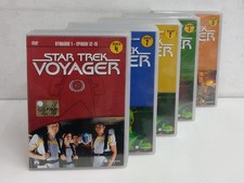 Star Trek Voyager - Stagioni 1-5 Complete (28 DVD) (Episodi 120) SENZA Cofane...