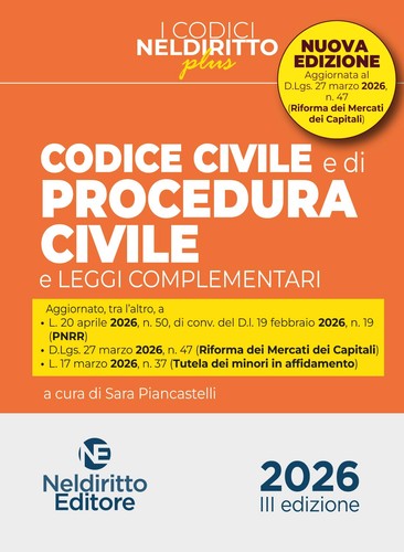 Sara piancastel codice civile - sara,