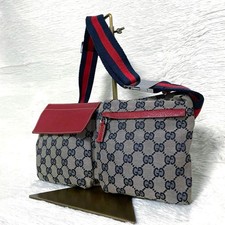 GUCCI Borsa in pelle di tela