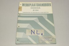 HONDA B16A ONDERHOUD EN RIPARAZIONE MOTORE 1990 NL Manuale officina 69PR300