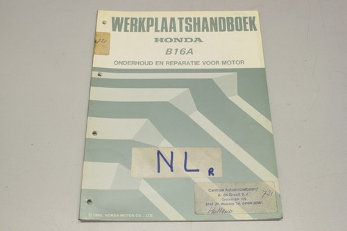 Honda b16a onderhoud - b16a,