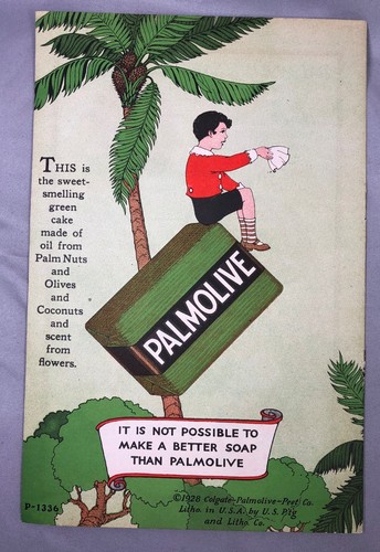 1928 palmolive sapone - 1928,