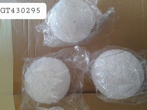 Set sfere natale bianche - sfere,